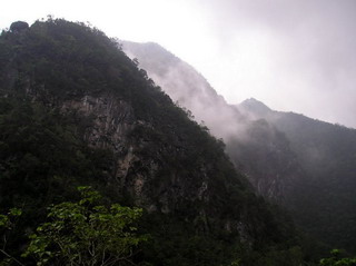 Mountains of Toroka Gorge in Taiwan